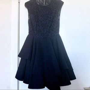 Navy Cocktail Dress- Honey